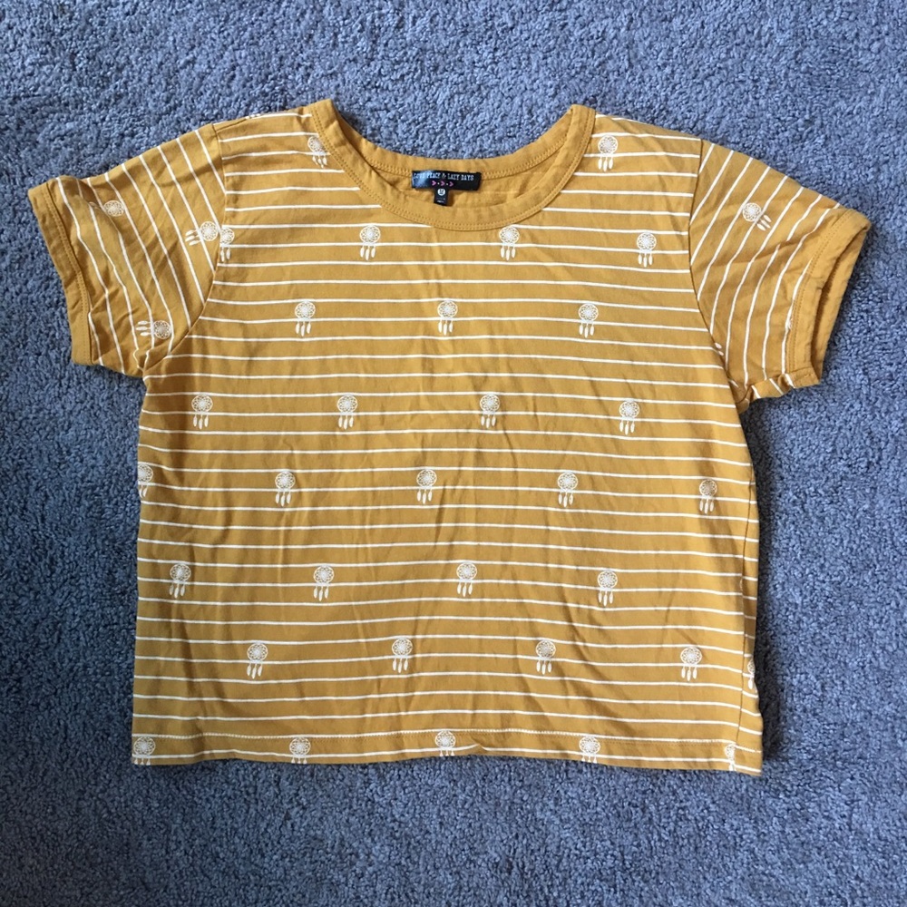 SALE! 3/15$ EUC Dreamcatcher Crop Top